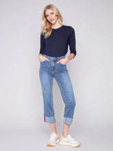 Load image into Gallery viewer, Charlie B Denim Wide Leg Pants - Style C5502
