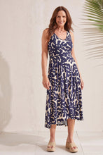 Load image into Gallery viewer, Tribal Sleeveless High Low Dress - Style 16770
