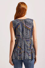 Load image into Gallery viewer, Tribal Tiered Lined Sleeveless Top - Style 77060
