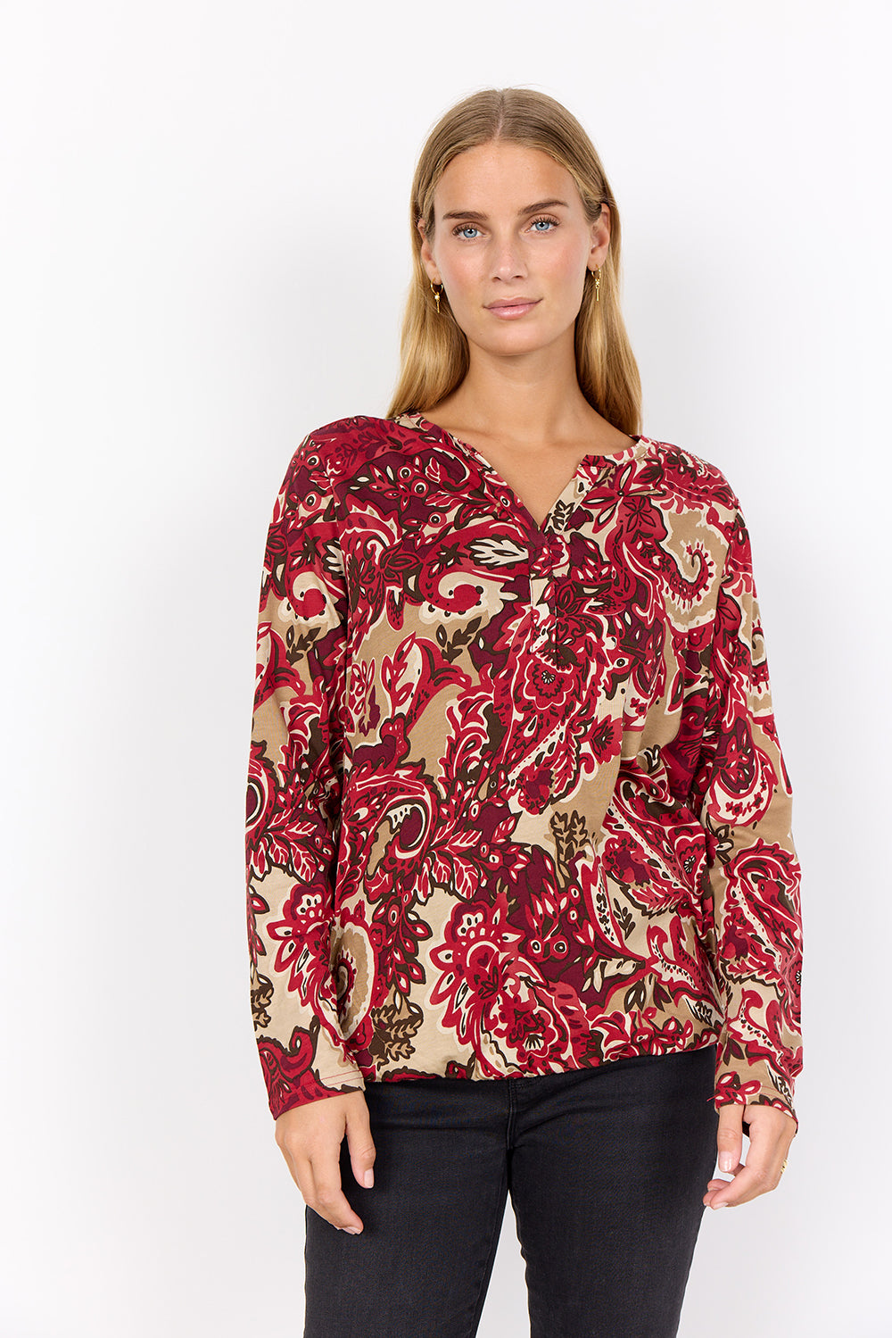 Soya Concept Long Sleeve Top - Style 27198