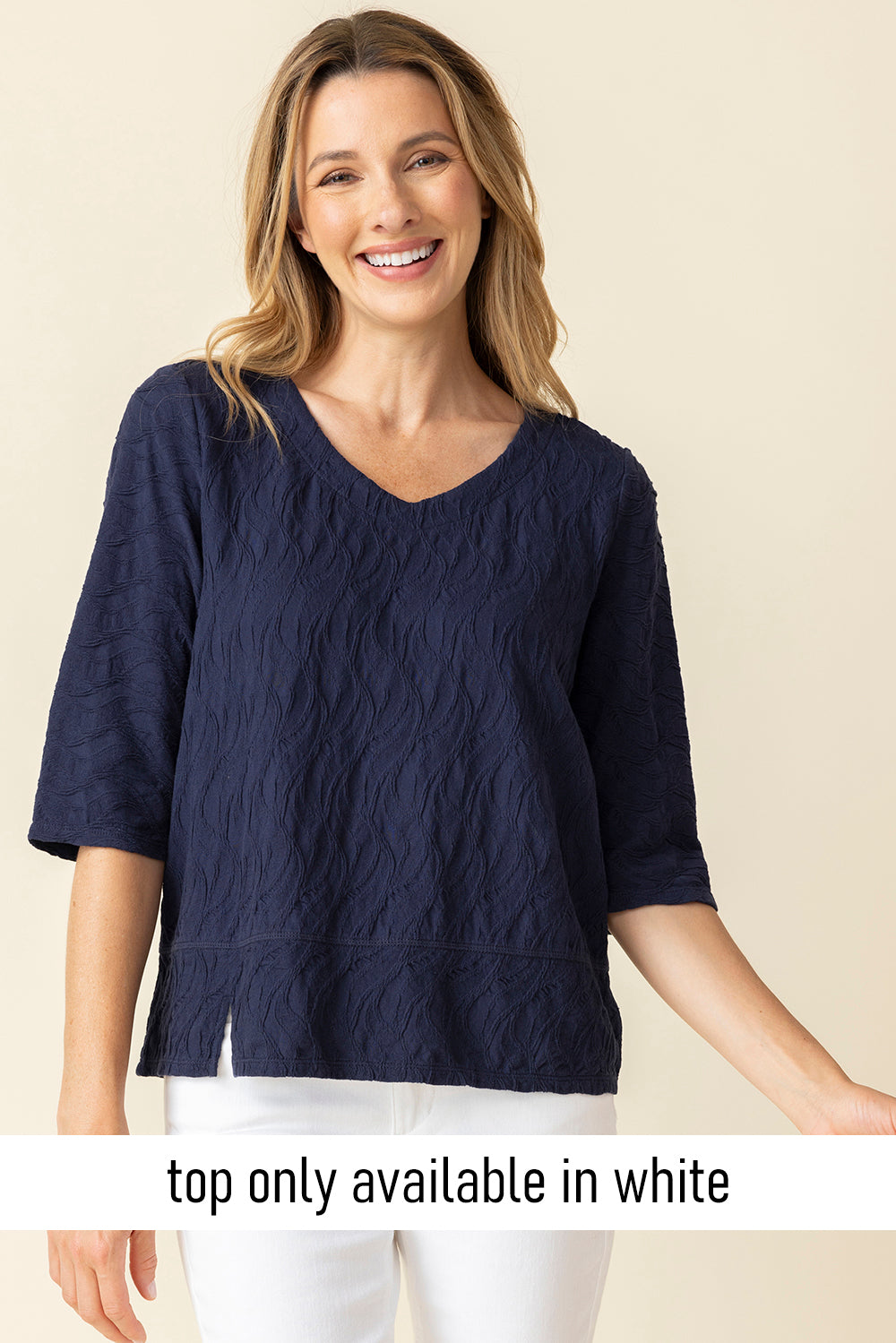 Habitat 3/4 Sleeve Top - Style H16315S5