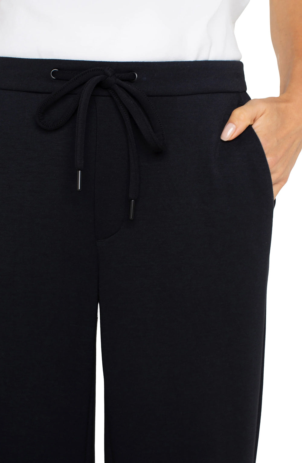 Liverpool Pull On Wide Leg Crop Style - LM4582C9