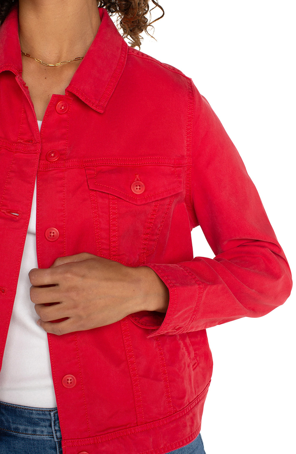 Liverpool Trucker Jacket Style - LM1B74FS03
