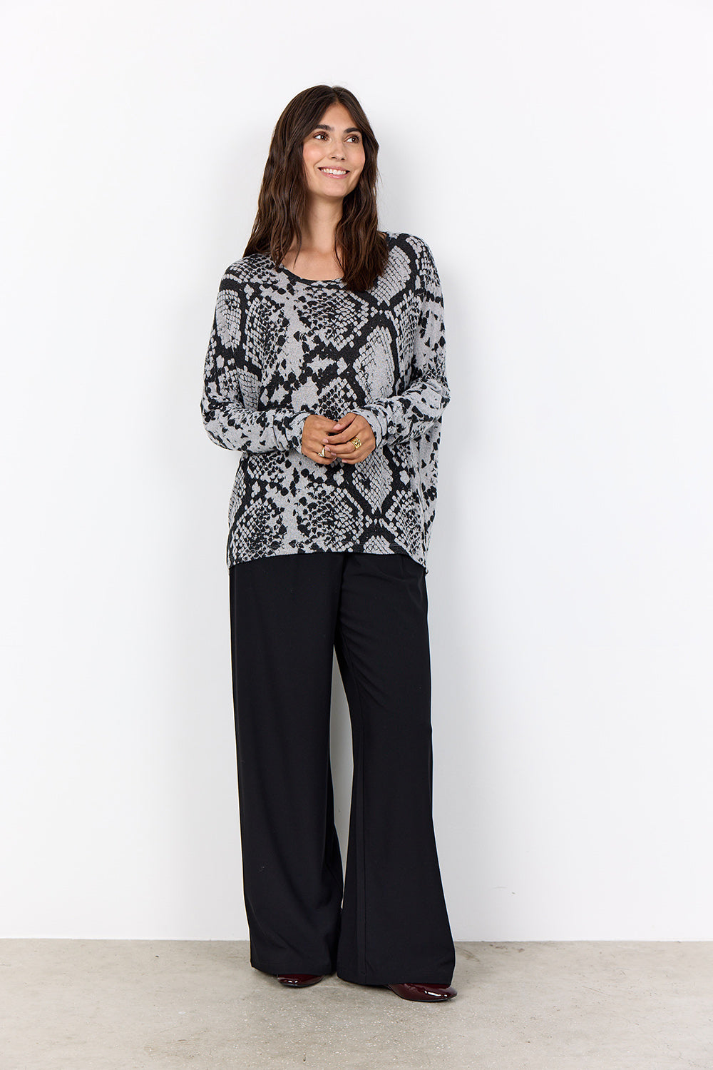 Soya Concept Long Sleeve Top- Style 27239