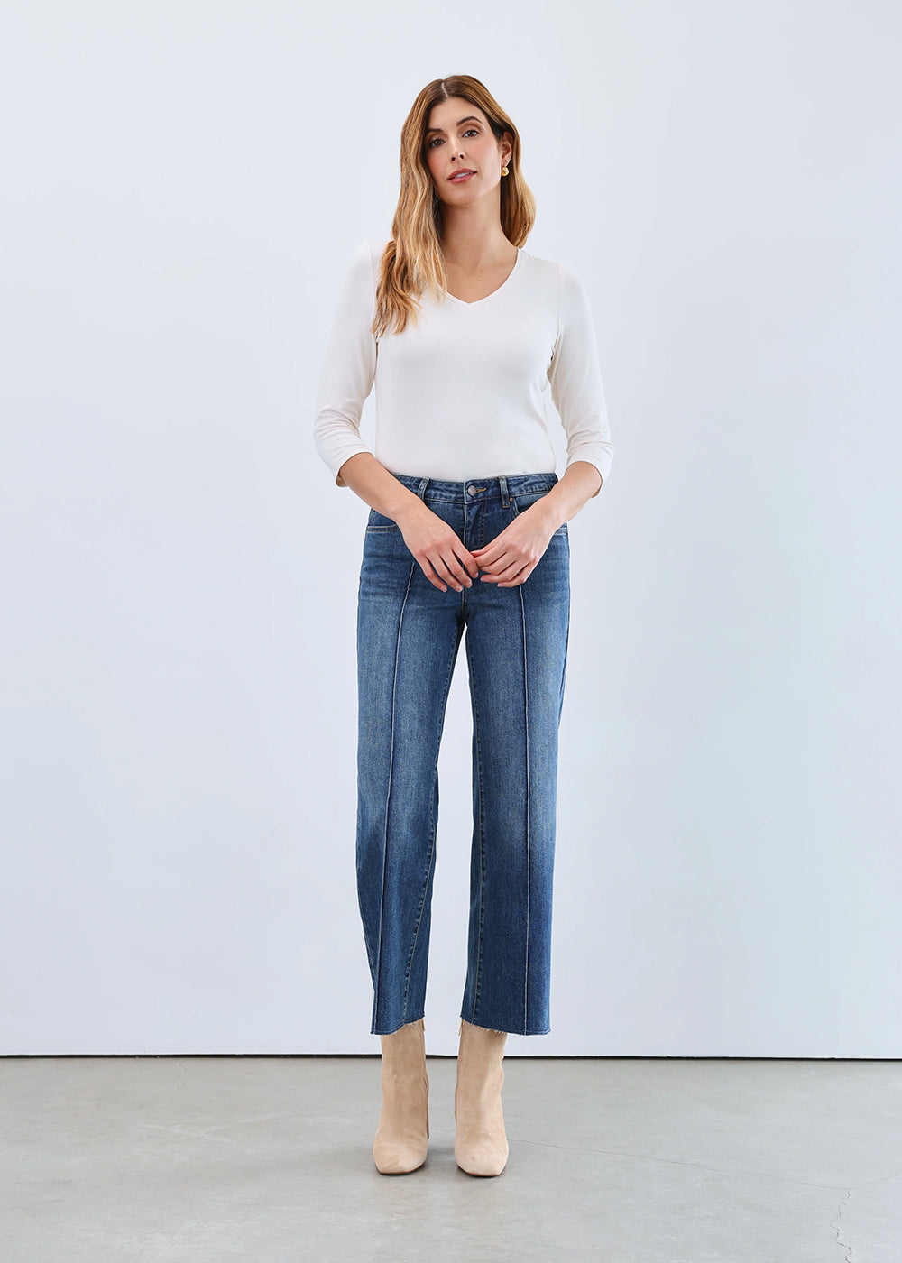 FDJ Olivia Wide Ankle Jeans Style - 2201779