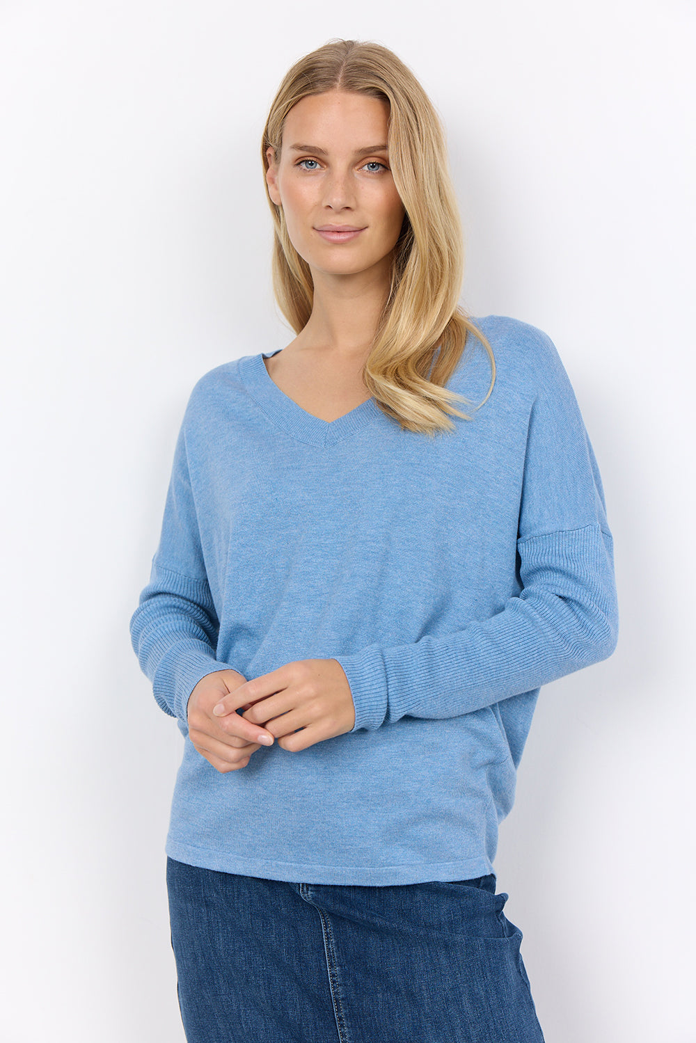 Soya Concept V Neck Sweater - Style 33340