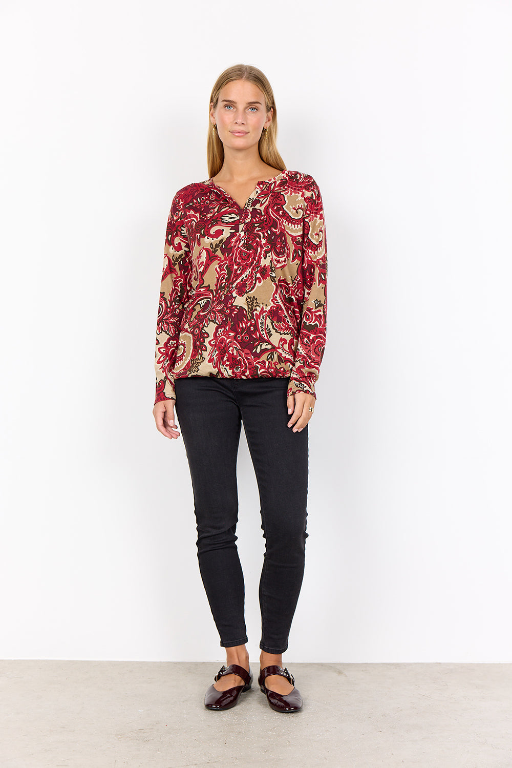 Soya Concept Long Sleeve Top - Style 27198