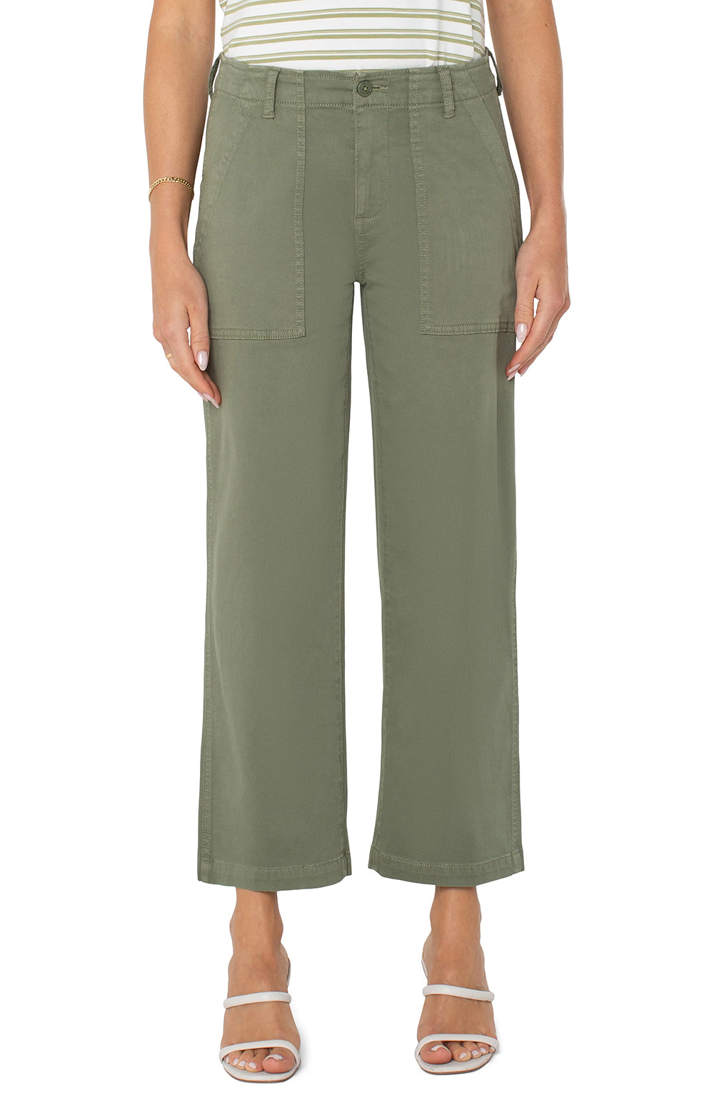 Liverpool Cargo Crop Straight Style - LM5674L12