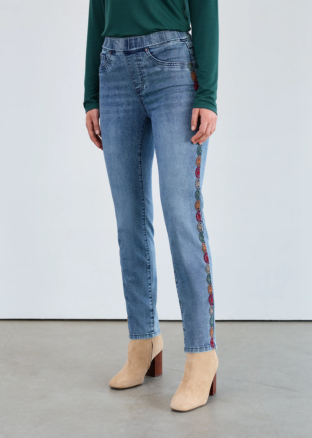 FDJ Pull On Pencil Ankle Jean Style - 2281669