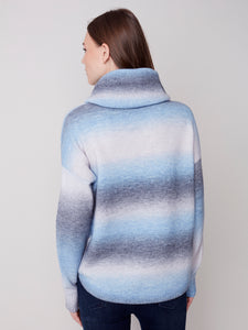 Charlie B Sweater w/Removable Scarf - Style C2420O