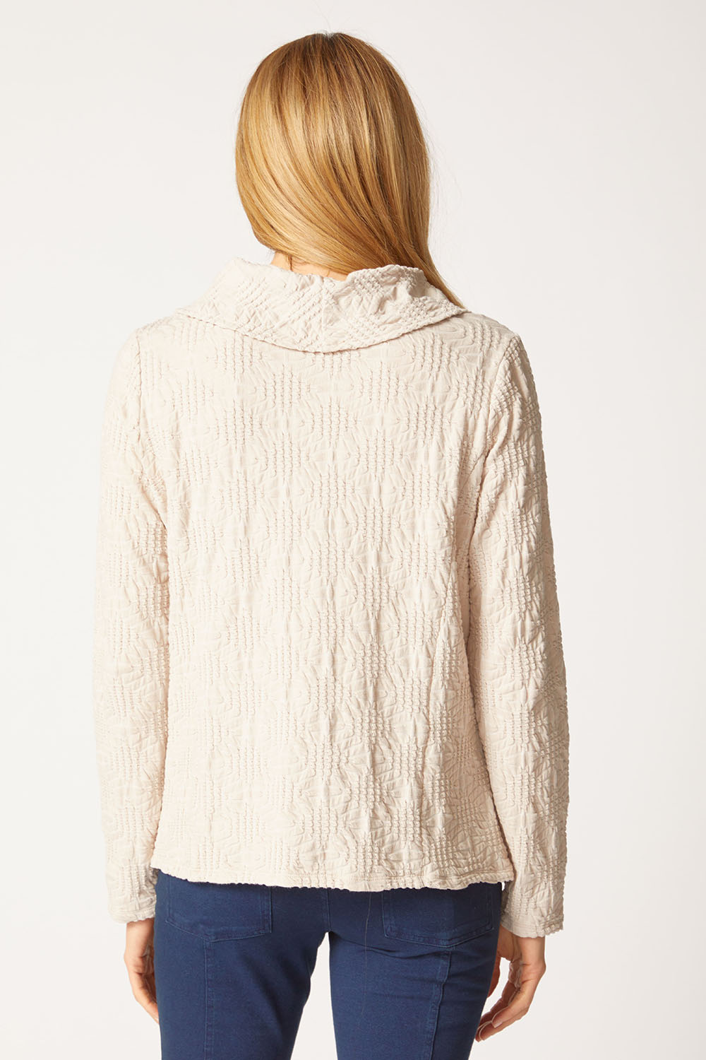 Habitat Cowl Long Sleeve Top Style- H20716