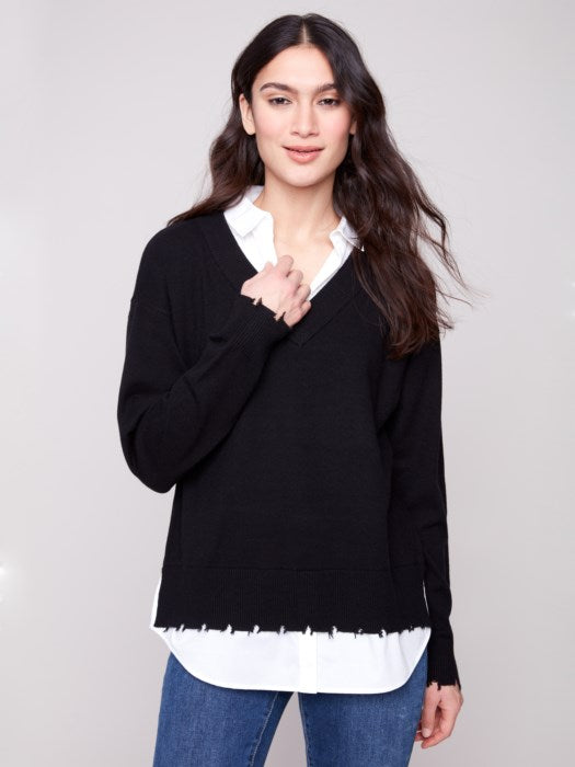 Charlie B Long Sleeve Top - Style C2568Y