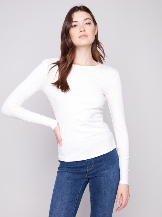 Charlie B Long Sleeve Top - Style C1408PK