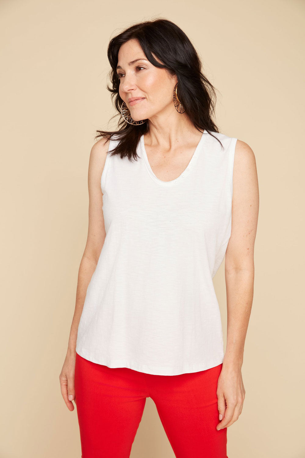 Renuar Sleeveless Top - Style R7780