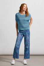 Load image into Gallery viewer, Tribal Brooke Printed Hugging Wide Jeans - Style 78400
