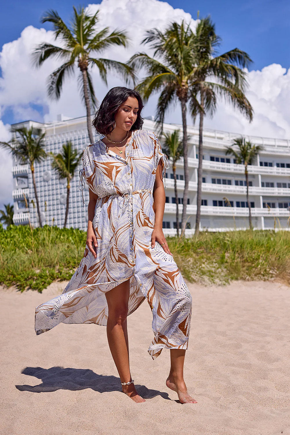 tribal beach dress Boho Halter Maxi Dress for Women Summer Resort Tribal Print Flowy Beach Vacation Outfit Handmade Ethnic Bohemian Dress