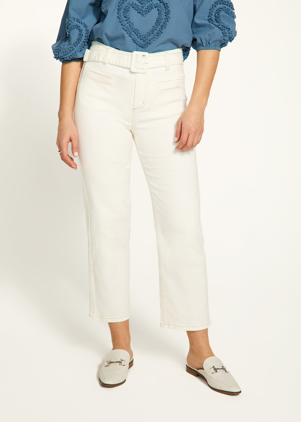 FDJ Suzanne Straight Crop Pant - Style 6883948