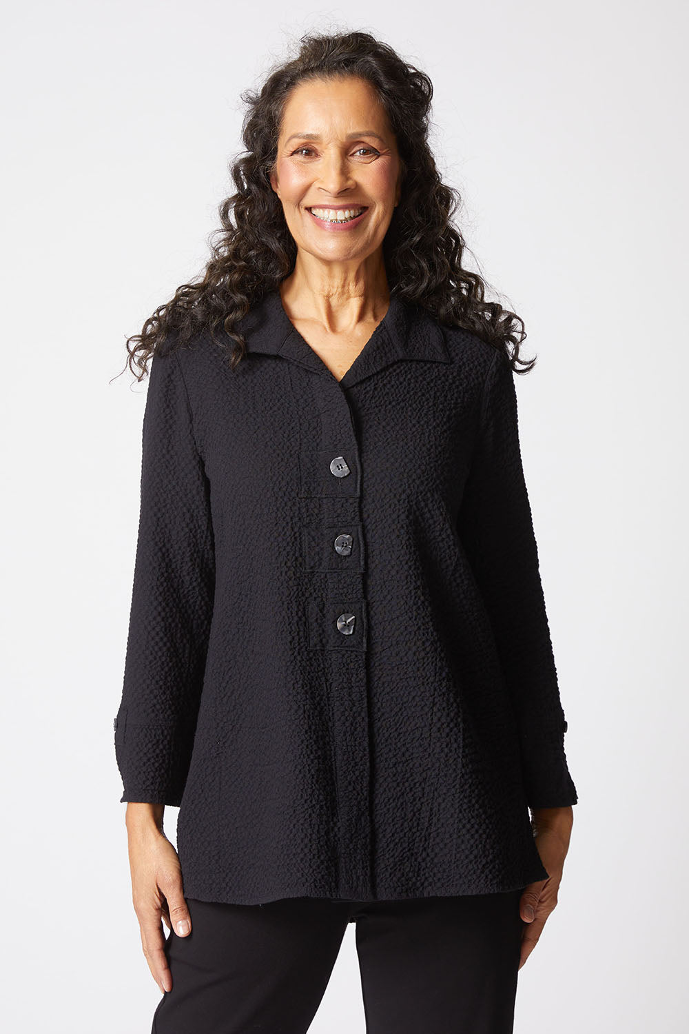 Habitat Patch Button Long Sleeve Top H21350