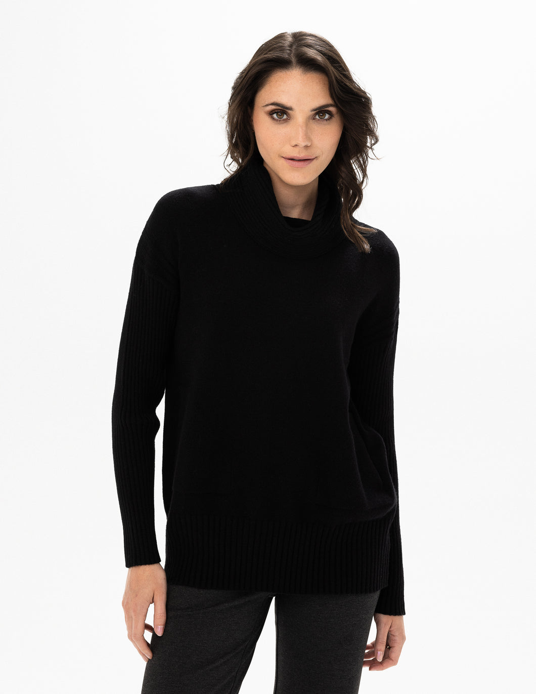 Renuar Cowl Neck Sweater - Style R6677