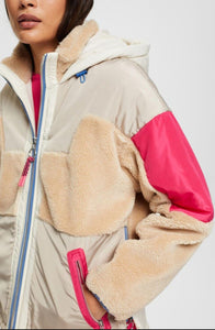 Esprit Oversized Teddy Camper Jacket - Style 082CC1G315