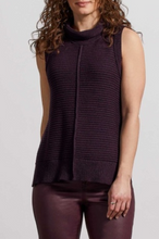 Load image into Gallery viewer, Tribal Sleeveless Turtle Neck Sweater - Style 78640
