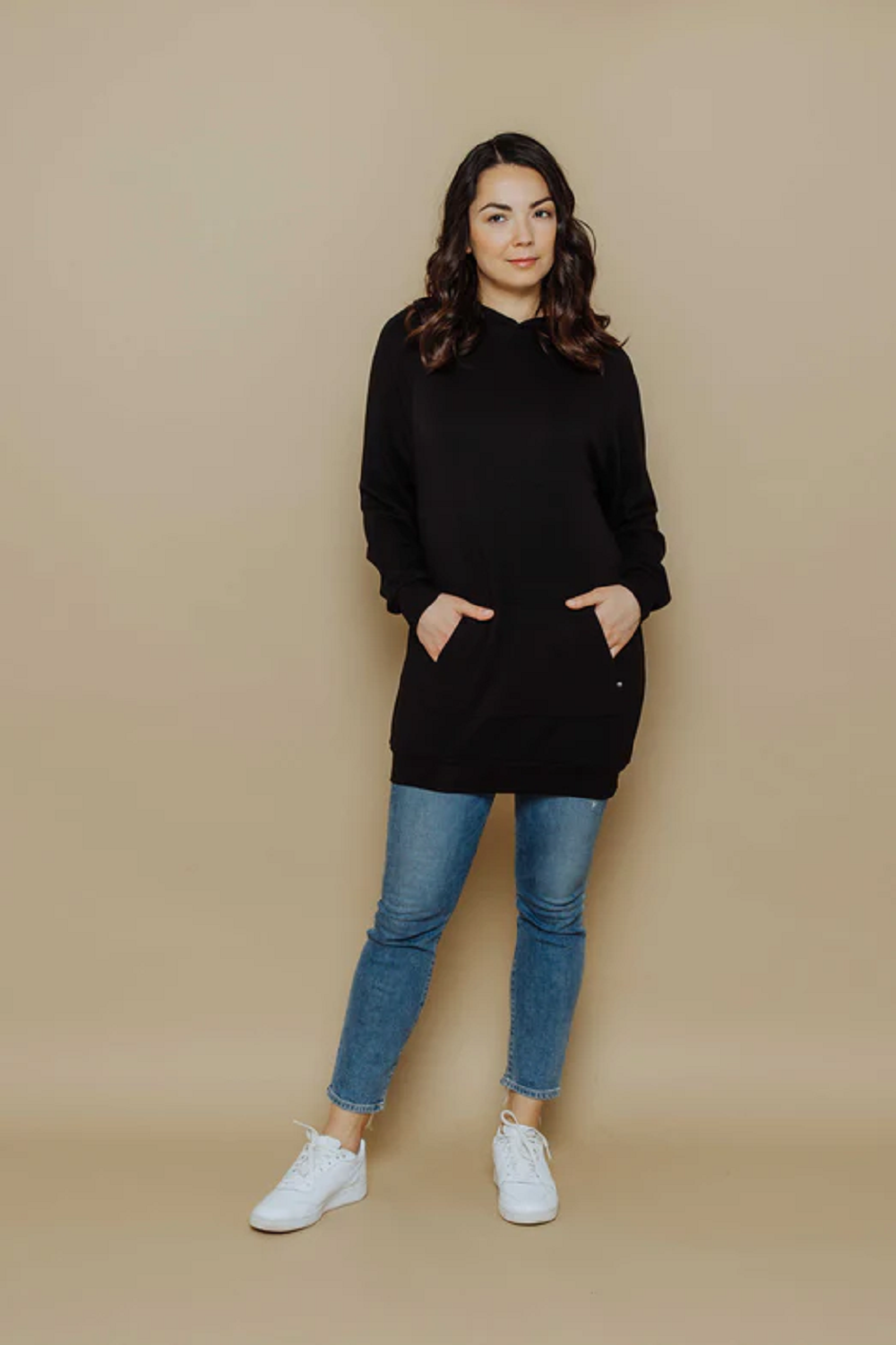 Orb Fleece Tunic Hoody - Style 231009