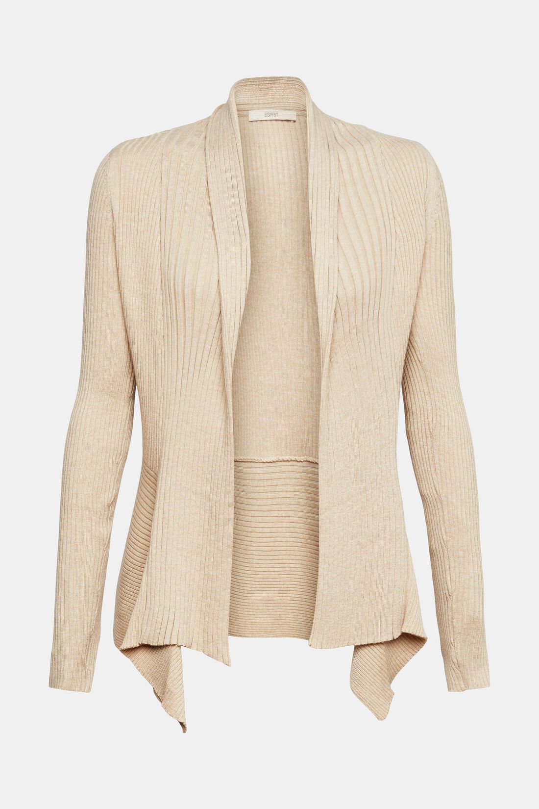Gerippter Cardigan Strickjacke Damen Esprit Sale Gerippter
