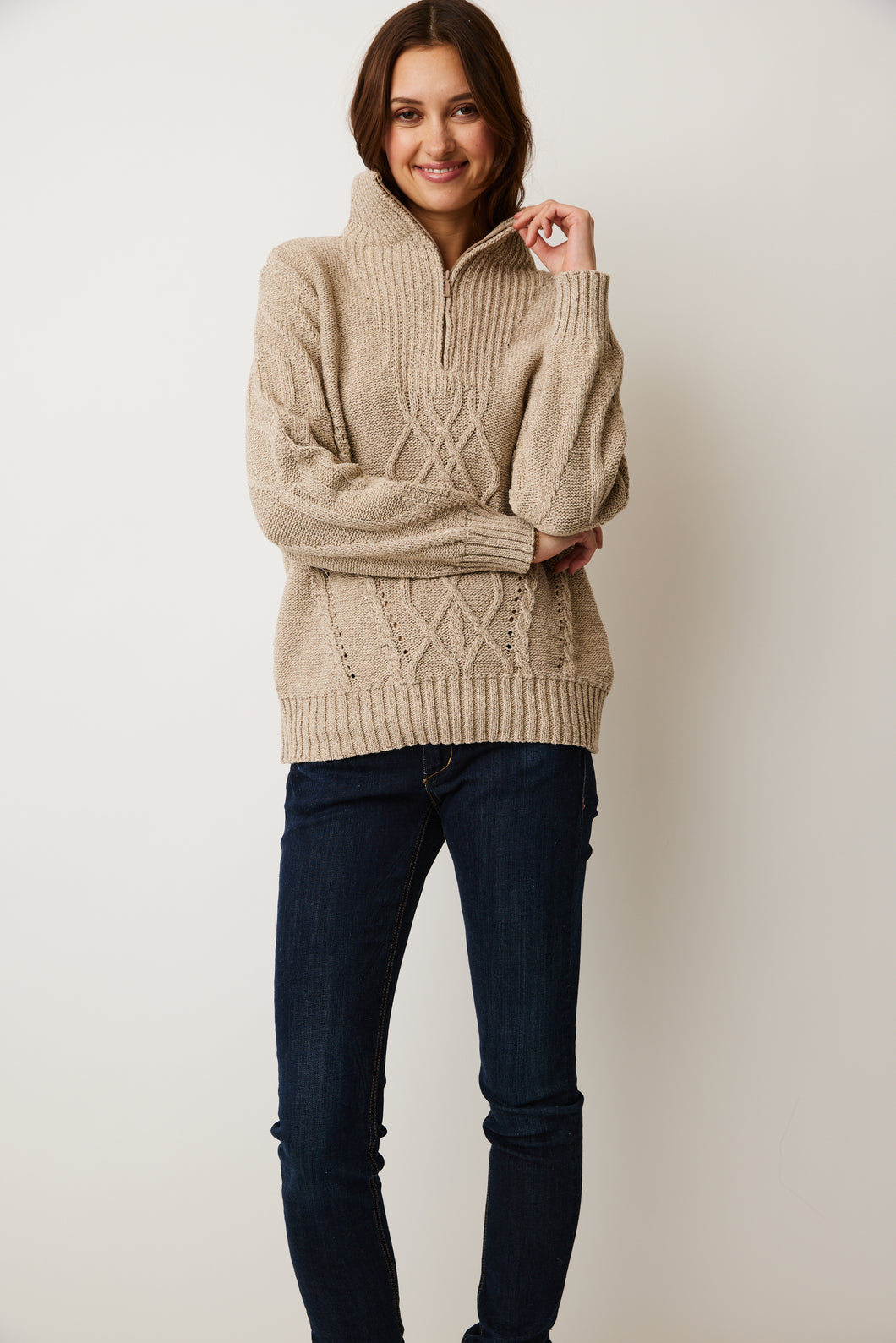 Parkhurst 1/4 Zip Sweater - Style 85181