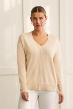 Load image into Gallery viewer, Tribal V Neck Sweater w/Zipper - Style 14950
