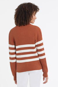 Tribal Mock Sweater - Style 11190