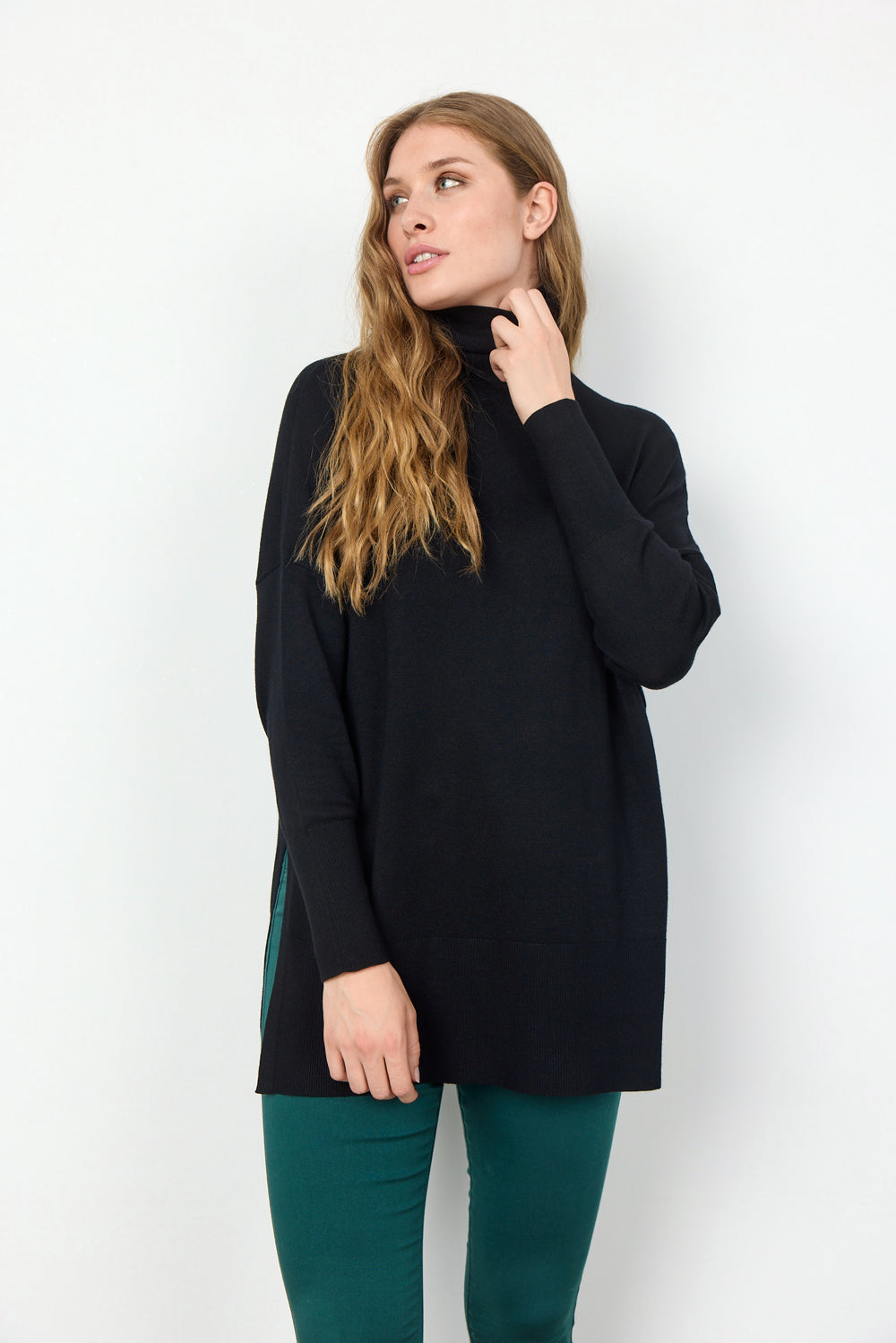 Soya Concept Long Sleeve Sweater Tunic - Style 33315