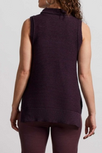 Load image into Gallery viewer, Tribal Sleeveless Turtle Neck Sweater - Style 78640
