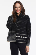 Load image into Gallery viewer, Tribal Cowl Neck Sweater - Style 75250
