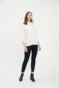 FDJ 3/4 Sleeve Mock Neck Top - Style #1361161