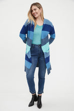 Load image into Gallery viewer, FDJ Striped Hooded Cardigan - Style 1665314
