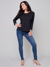 Load image into Gallery viewer, Charlie B Long Sleeve Top - Style C1293R

