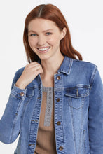Load image into Gallery viewer, Tribal Classic Denim Jacket - Style 75740
