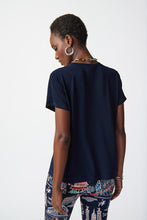 Load image into Gallery viewer, Joseph Ribkoff Short Sleeve Top - Style 241297
