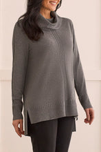 Load image into Gallery viewer, Tribal Cowl Neck Sweater - Style 14720
