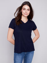 Load image into Gallery viewer, Charlie B Short Sleeve Top - Style C41231XPK
