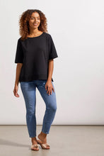 Load image into Gallery viewer, Tribal Boat Neck Elbow Sleeve Top - Style 76810
