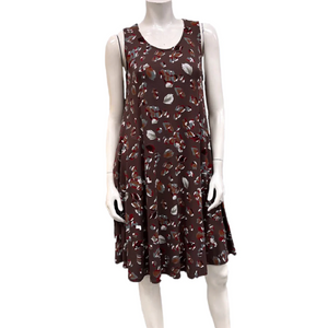 Gilmour Rayon Sleeveless Pocket Swing Dress - Style RD3002