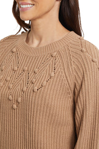 Tribal Pompom Sweater - Style 75210