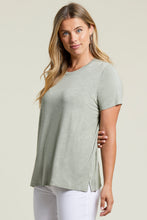 Load image into Gallery viewer, Tribal Short Sleeve Scoop Neck Top - Style 12830
