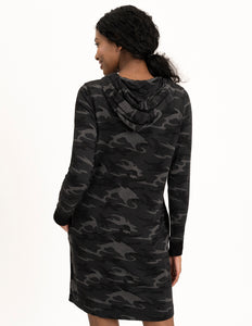 Renuar Hooded Long Sleeve Knit Dress - Style #R4313