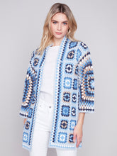 Load image into Gallery viewer, Charlie B Crochet Long Cardigan - Style C2635
