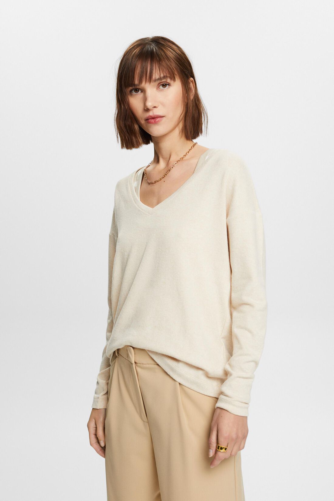 Esprit Long Sleeve Top - Style 993EE1K380