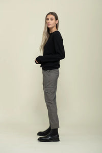 Orb Jenna Long Sleeve Fleece Top - Style 331100