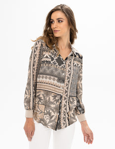 Renuar Long Sleeve Blouse - Style R5077