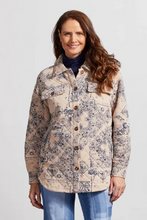 Load image into Gallery viewer, Tribal Quilted Paisley Shacket - Style 53200

